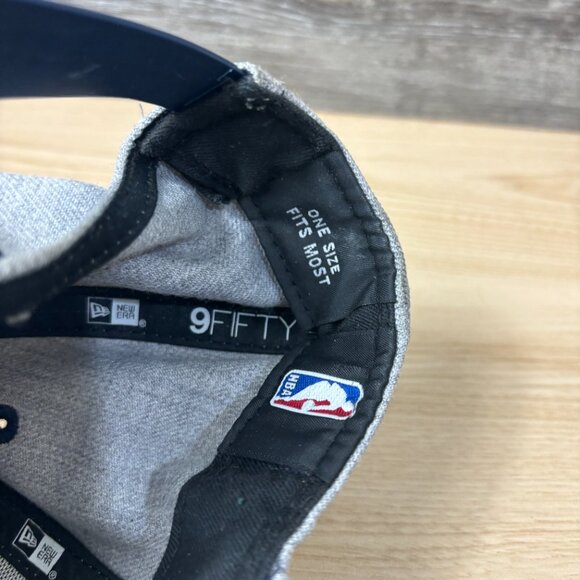 Washington Wizards Hat Cap Snapback Gray NBA Basketball New Era Adjustable - Picture 11 of 12